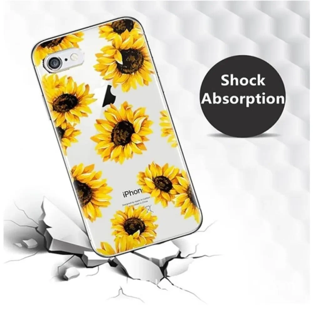 Sunflower Floral Case iPhone 6 Plus / 6s Plus 5.5 Inch Brand New